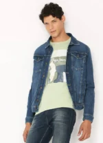 PEPE JEANS GREEN CREW NECK SHORT SLEEVE T-SHIRT