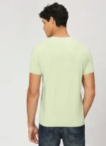 PEPE JEANS GREEN CREW NECK SHORT SLEEVE T-SHIRT - Image 3