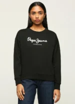 Pepe Jeans Women's Brooke Branding Graphic Sweatshirt Black - Image 7