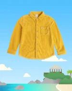 MINI KLUB Boys Corduroy Shirt with Patch Pocket