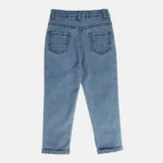 MINI KLUB Girls Blue Denim Pant - Image 4