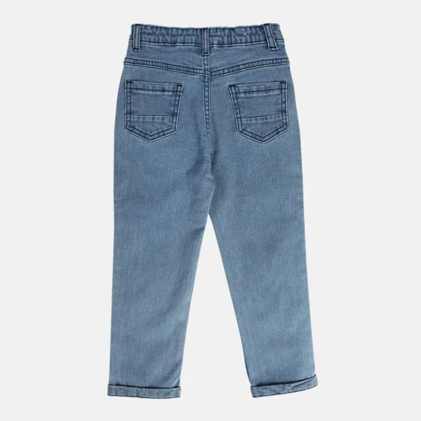 MINI KLUB Girls Blue Denim Pant - Image 4