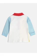 MINI KLUB Printed Casual Full Sleeves Polo Neck Boys Regular Fit T-Shirt - Image 4