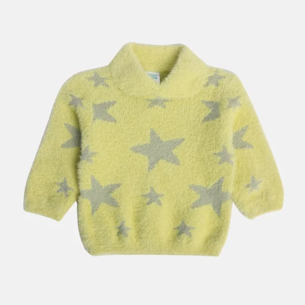 MINI KLUB Girls Green Sweater - Image 1