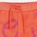 Girls Pink Printed Long Sleeves Top With Leggings - Image 3