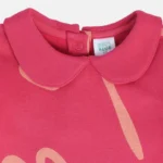 Girls Pink Printed Long Sleeves Top With Leggings - Image 7