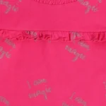 MINI KLBU Kids Pink Printed Full Sleeves Top For Girls - Image 3