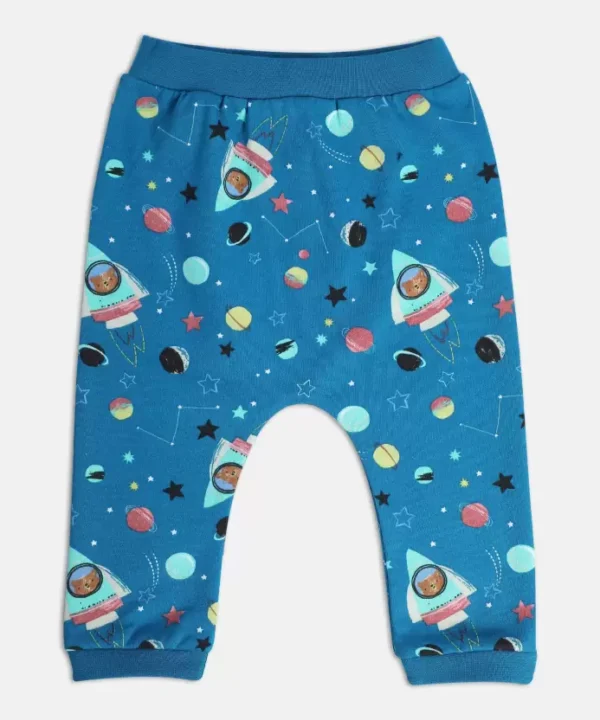 MINI KLUB Baby Boys Regular Fit Multicolor Polycotton Trousers (PACK OF 3) - Image 4