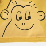 MINI KLUB Baby Girls Yellow Cotton Dress Sweater - Image 2