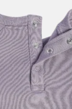 MINI KLUB Lilac Print Grey Sweatshirt Dress Sweater - Image 5