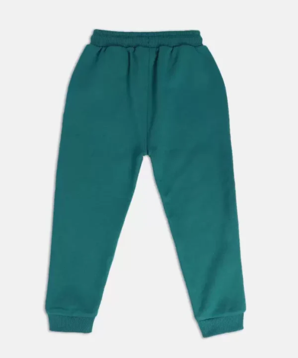 MINI KLUB Green Track Pant For Boys Joggers - Image 2