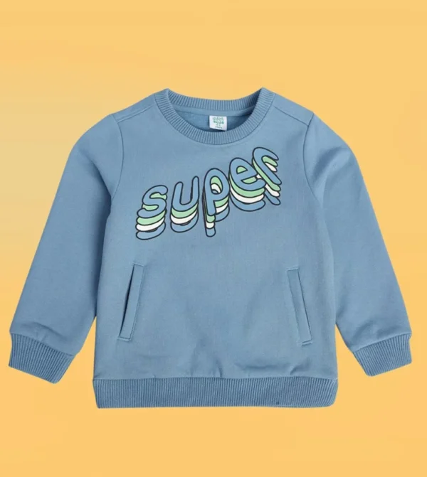 MINI KLUB Sweatshirt Blue Kids Sweater - Image 1