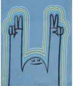 MINI KLUB Blue Cotton Boy's T-Shirt Tees (Pack of 1) - Image 4