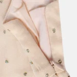 MINI KLUB Girls Beige Embellished Fit & Flare Dress - Image 5