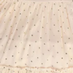 MINI KLUB Girls Beige Embellished Fit & Flare Dress - Image 7