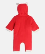 MINI KLUB Casual Red Color Romper For Baby Boys & Girls - Image 5