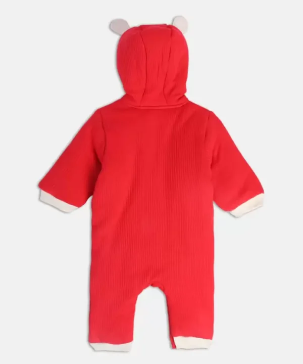 MINI KLUB Casual Red Color Romper For Baby Boys & Girls - Image 5