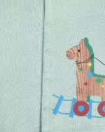 MINI KLUB Blue Multi Front Open Vest (PACK OF 3) - Image 3