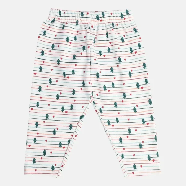 8907095985071_6 MINI KLUB Multi Color Girls Legging (PACK OF 3) - Image 3