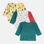 MINI KLUB Girls Multi Front Open Vest (PACK OF 3) - Image 7