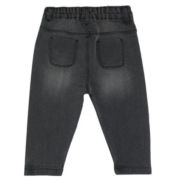 MINI KLUB Boys Black  Denim Pant - Image 2