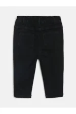 MINI KLUB Black Solid Full Length Casual Girls Regular Fit Jeans Denim Pant - Image 2