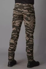 ROOKIES KHAKI CAMO PRINT SLIM FIT CARGO PANT - Image 6