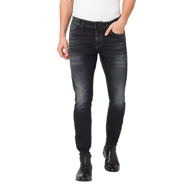 ROOKIES COOL STRIDE MEN'S LOWRISE SLIM FIT JEANS WITH TAPERED ANKLES - Image 1