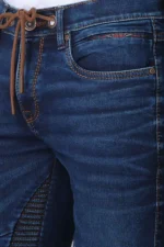 ROOKIES DARK BLUE 5 POCKET LOW-RISE ANKLE LENGTH JEANS (SPRINGSTEEN FIT) - Image 2