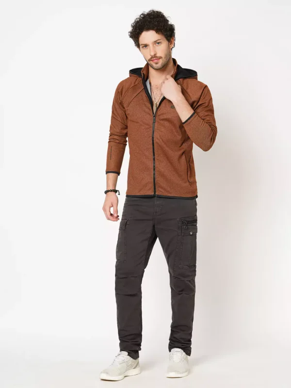 rookies-mens-hoode-57-2-65d30e8dd7dc2 ROOKIES BROWN RUST FULL SLEEVE ATHLEISURE HOODIE ZIPPER JACKET/ SWEAT SHIRT/HOODIE JACKET - Image 7