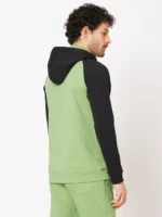 ROOKIES GREEN RUST FULL SLEEVE ATHLEISURE HOODIE ZIPPER JACKET/ SWEAT SHIRT/HOODIE JACKET - Image 4