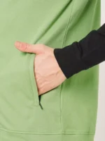 ROOKIES GREEN RUST FULL SLEEVE ATHLEISURE HOODIE ZIPPER JACKET/ SWEAT SHIRT/HOODIE JACKET - Image 2