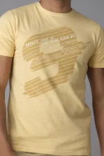 ROOKIES PEACH HALF SLEEVE ROUND NECK TEE/PEACH TSHIRT FOR MEN - Image 2