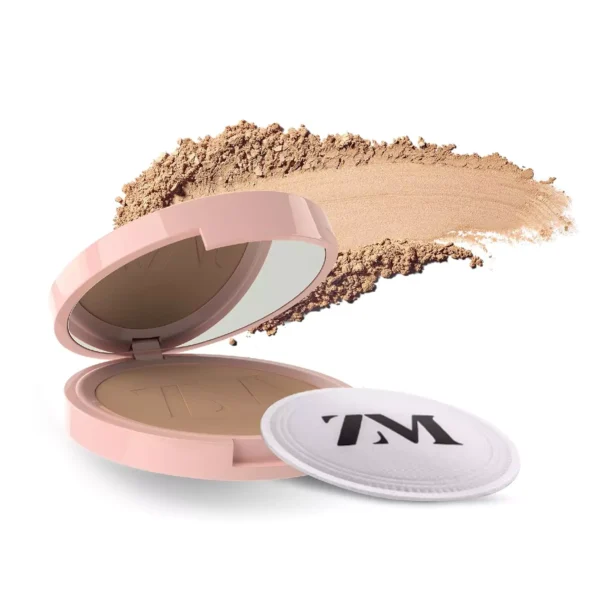 ZM Pollution Defense CC with SPF 30 Compact, Matte Finish, Vegan, Golden Sand, 9 Gm - Image 1