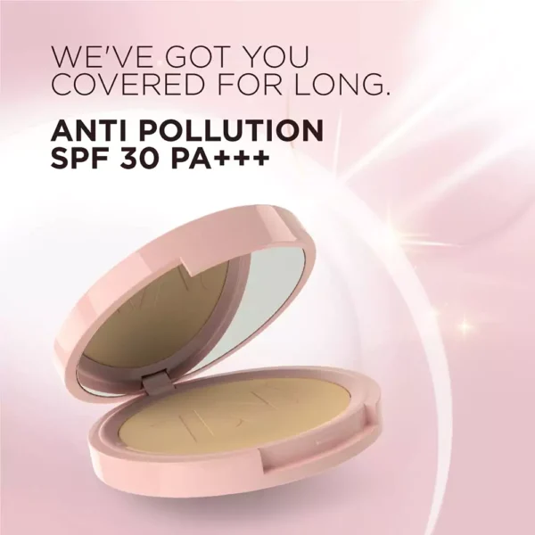 ZM Pollution Defense CC with SPF 30 Compact, Matte Finish, Vegan, Golden Sand, 9 Gm - Image 7