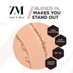 ZM Zayn & Myza Pollution Defense CC Compact Powder | With SPF 30 For Sun Protection | Matte Finish & Color Correcting Formula | Long lasting | Absorbs Oil | For all skin types | Natural Nude, 9g - Image 3