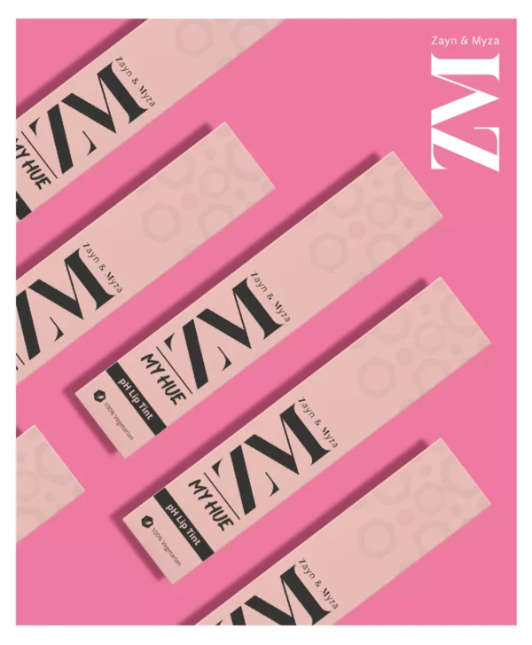 ZM Zayn & Myza My Hue pH Lip Tint | Glossy Finish | Enriched with Argan Oil & Vitamin E | Transfer Proof | Long Lasting, Moisturizing & Vegan Tint | Paraben Free Pink Liptint, 3.2 g - Image 6