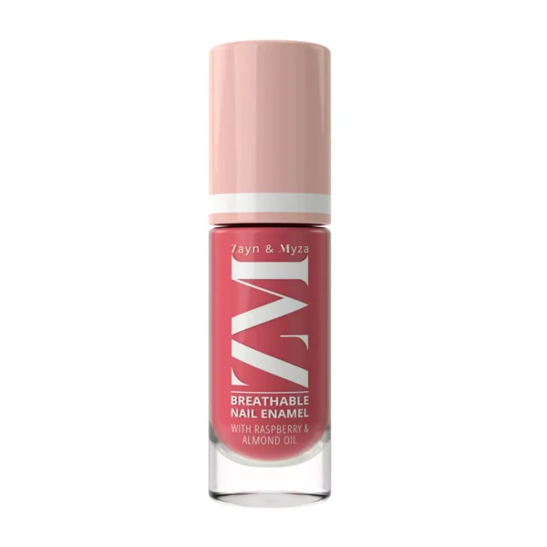zm-nail-polish-11-1-65cddfc2aaa07 ZM Zayn & Myza Breathable Nail Enamel - Rose Macaroon | Smooth Application | Quick-Drying I Longlasting I Chip-Defiant I Water Permeable | Glossy Finish | 100% Vegan, 6 ml - Image 6