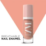 ZM Zayn & Myza Breathable Nail Enamel - Coffee Cream | Smooth Application | Quick-Drying I Longlasting I Chip-Defiant I Water Permeable | Glossy Finish | 100% Vegan, 6 ml