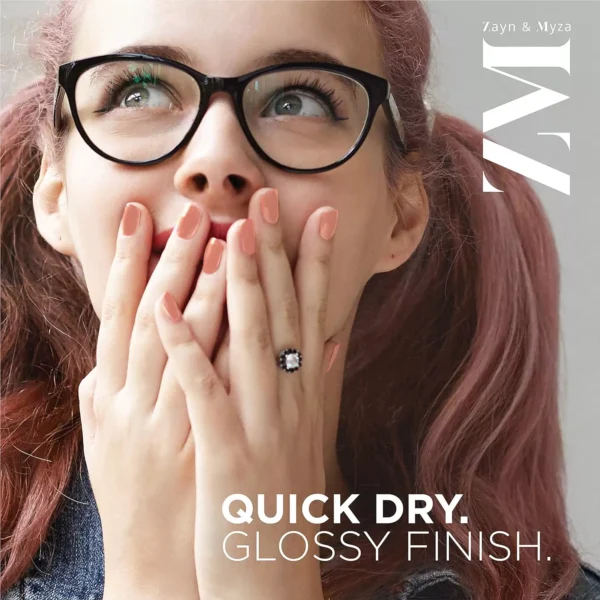 zm-nail-polish-12-3-65cde0c38b2eb ZM Zayn & Myza Breathable Nail Enamel - Coffee Cream | Smooth Application | Quick-Drying I Longlasting I Chip-Defiant I Water Permeable | Glossy Finish | 100% Vegan, 6 ml - Image 2