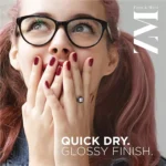 ZM Zayn & Myza Breathable Nail Enamel - Red Velvet | Smooth Application | Quick-Drying I Longlasting I Chip-Defiant I Water Permeable | Glossy Finish | 100% Vegan, 6 ml - Image 2