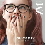 ZM Breathable Nail Enamel Glossy Finish & Water Permeable, Charcoal Smoothie- 6 ml - Image 2