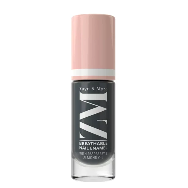 zm-nail-polish-19-5-65cde45f84393 ZM Breathable Nail Enamel Glossy Finish & Water Permeable, Charcoal Smoothie- 6 ml - Image 5