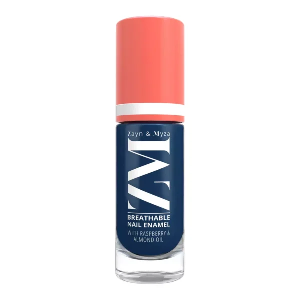zm-nail-polish-5-1-65cddd7a27913 ZM Zayn & Myza Breathable Nail Enamel - BlueBerry Pop | Smooth Application | Quick-Drying I Longlasting I Chip-Defiant I Water Permeable | Glossy Finish | 100% Vegan, 6 ml - Image 1