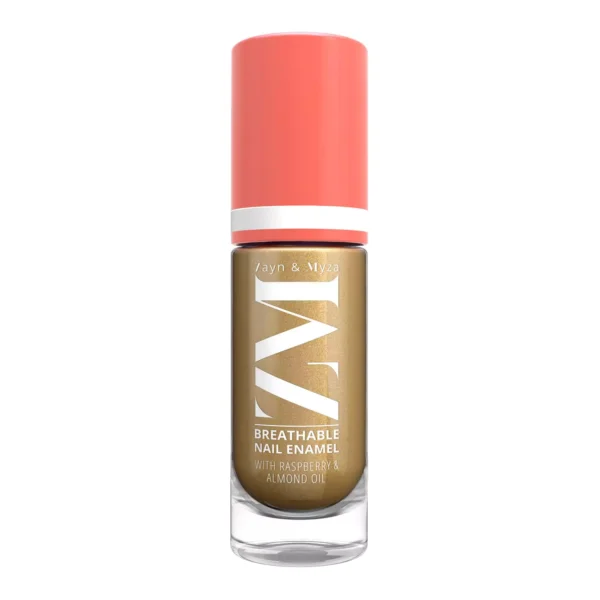 zm-nail-polish-8-65cdde8d1d563 ZM Zayn & Myza Breathable Nail Enamel - Gold Sprinkle | Smooth Application | Quick-Drying I Longlasting I Chip-Defiant I Water Permeable | Glossy Finish | 100% Vegan, 6 ml - Image 1