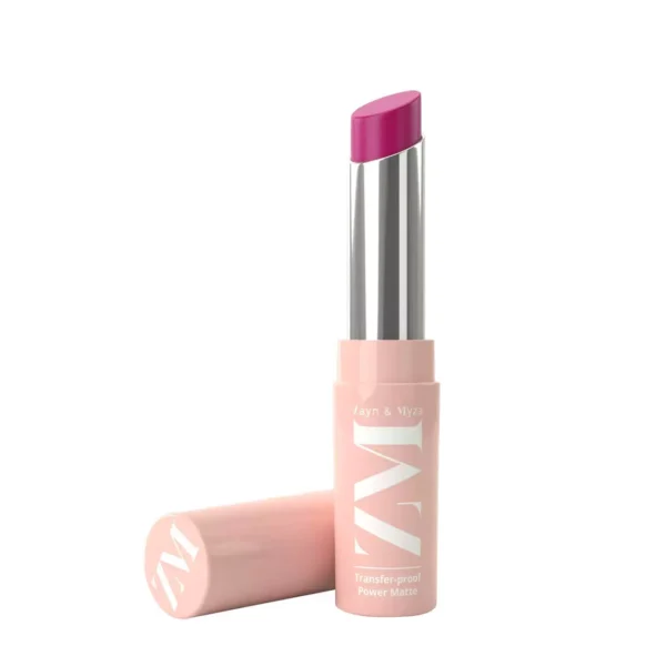 zm-power-matte-lipstick-13-1-65cc982764175 ZM Transfer-Proof Power Matte Bullet Lipstick, Vegan, 3.2 g (Cherry Nectar) - Image 1