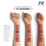 ZM Transfer-Proof Power Matte Bullet Lipstick, Vegan, 3.2 g (Bare Beauty) - Image 5