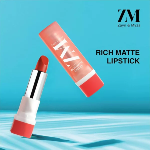 ZM Rich Matte Creamy Bullet Lipstick, Prep Show, 4.2 G - Image 3