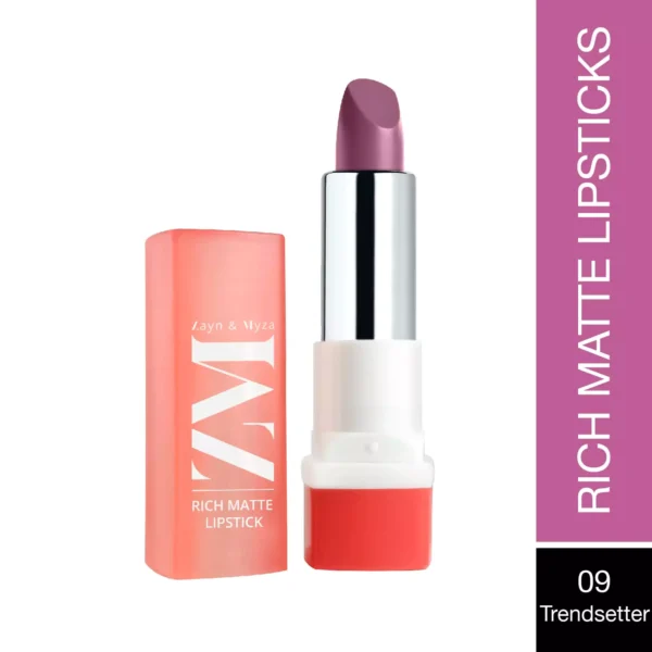 zm-rich-matte-lipstick-5-6-65cca97745c07 ZM Rich Matte Creamy Bullet Lipstick, Trend Setter, 4.2 G - Image 6