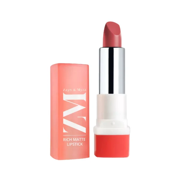 zm-rich-matte-lipstick-8-1-65ccab3c7cac2 ZM Rich Matte Creamy Bullet Lipstick, Show Stopper, 4.2 G - Image 1